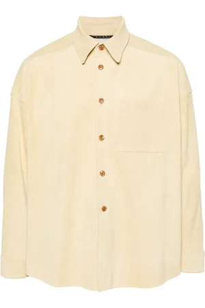 Marni Camisa de gamuza con hombros caídos