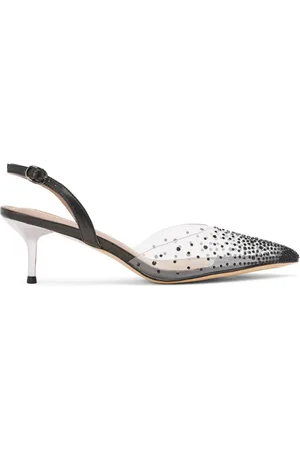 Nícoli Zapatillas Amedea con detalles de cristal y tacón de 50mm