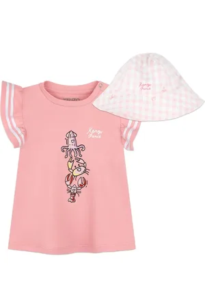 Kenzo Set de vestido con logo estampado