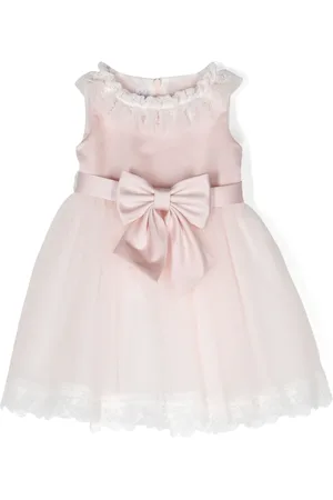 COLORICHIARI Vestido de tul con detalle de moño