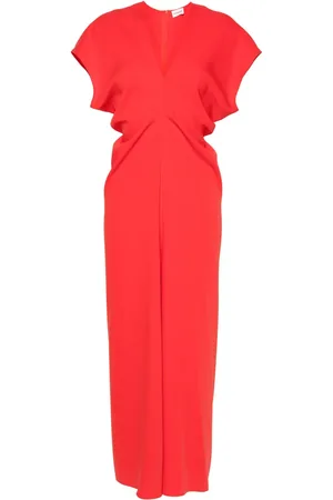 P.A.R.O.S.H. Vestido largo Panty drapeado