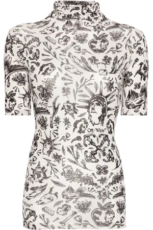OFF-WHITE Blusa Tattoo