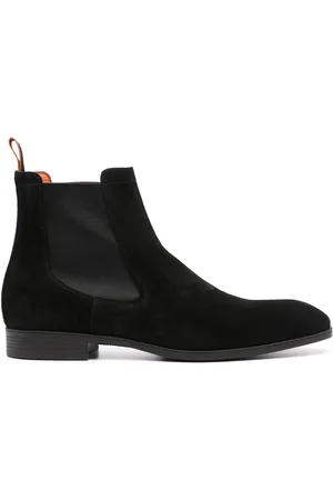 santoni Botas Chelsea de gamuza