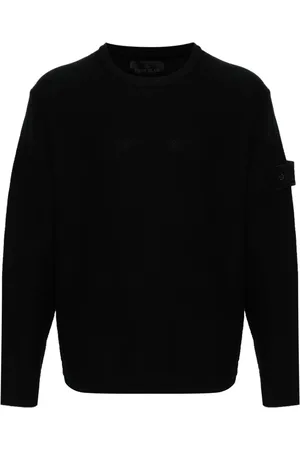 Stone Island Suéter con distintivo Compass