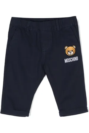 Moschino Pantalones con aplique Leo Teddy