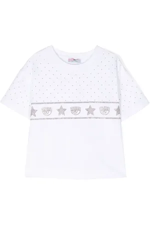 Chiara Ferragni Playera con detalles de strass