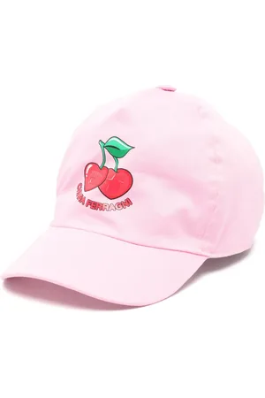 Chiara Ferragni Gorra con cerezas estampadas