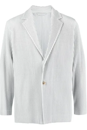 Issey Miyake Blazer plisado con botones