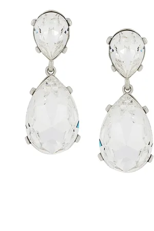 Kenneth Jay Lane Aretes con cristales