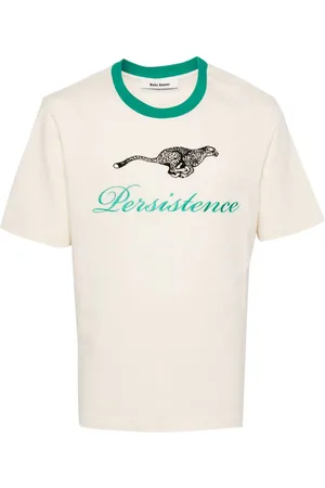 WALES BONNER Playera con logo bordado