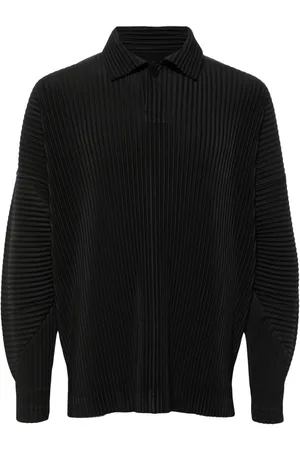 Issey Miyake MC August pleated polo shirt