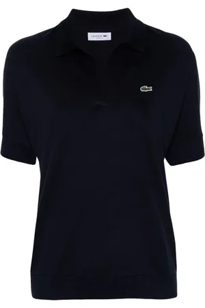 Lacoste Playera tipo polo con parche del logo