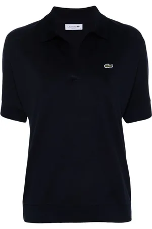 Lacoste Playera tipo polo con parche del logo