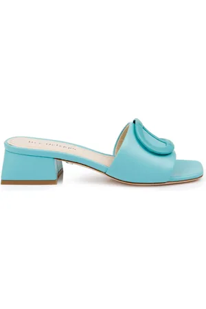 DEE OCLEPPO Mules Dizzy con tacón de 35mm