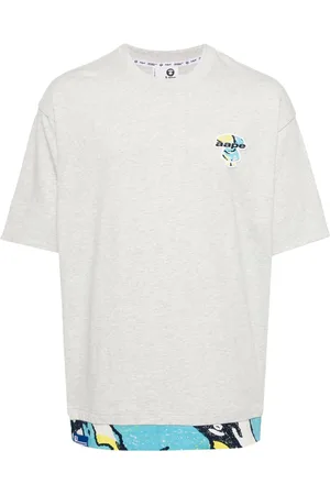 A Bathing Ape Playera con logo bordado