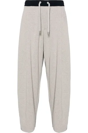 CROQUIS Pants con ribete en contraste
