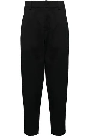 CROQUIS Pantalones tapered con tiro medio