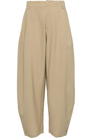 CROQUIS Pantalones tapered con tiro medio