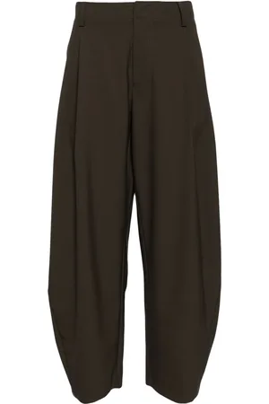 CROQUIS Pantalones tapered con tiro alto