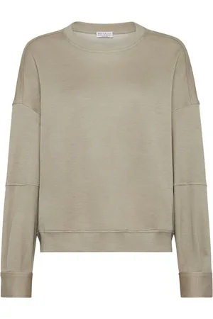 Brunello Cucinelli Sudadera Monili con cuello redondo