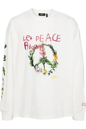 FIVE CM Playera con eslogan estampado