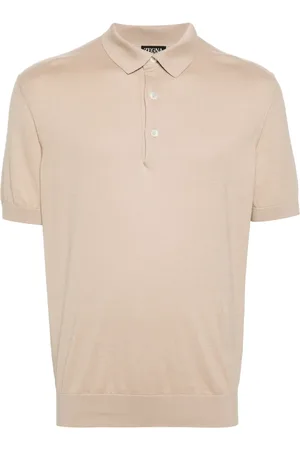 Ermenegildo Zegna Playera tipo polo de tejido fino