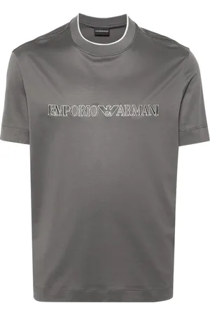 Emporio Armani Playera con logo estampado