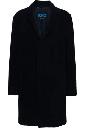 Kiton Abrigo texturizado con botones