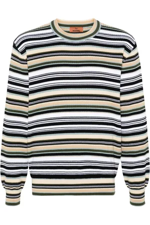 Missoni Suéter tejido con rayas estampadas