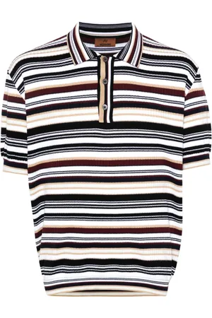 Missoni Playera tipo polo tejida