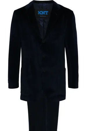 Kiton Traje de pana con botones
