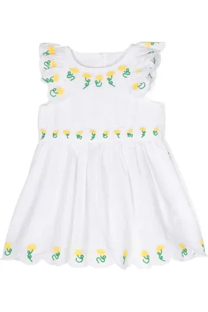 Stella McCartney Vestido sin mangas con bordado floral