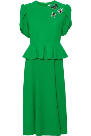 Erdem Vestido con detalle de broche
