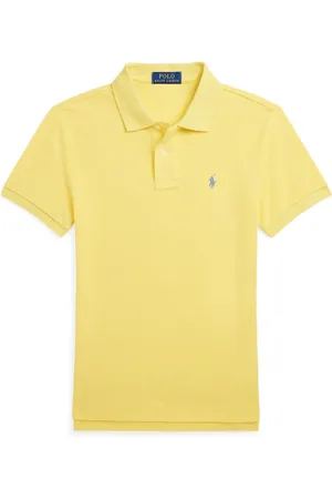 Ralph Lauren Playera tipo polo con logo bordado