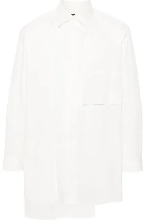 Y-3 Camisa de popelina a capas