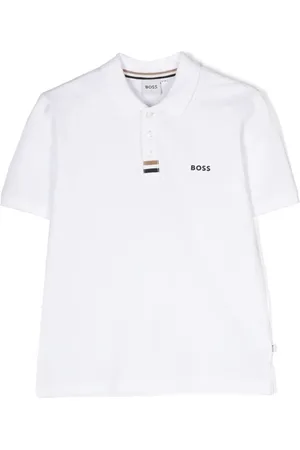 HUGO BOSS Playera tipo polo con logo