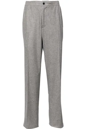 Kiton Pantalones de cachemira rectos