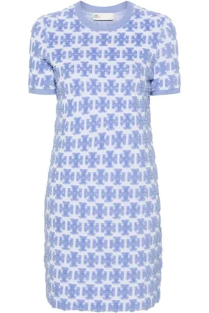 Tory Burch Vestido con monograma Double T