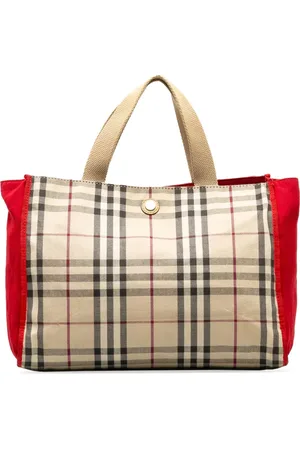 Burberry Tote con motivo Vintage Check 2000-2023