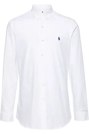 Ralph Lauren Camisa con logo bordado