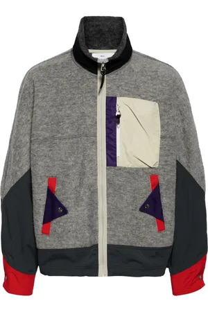 TOGA PULLA Chamarra bomber con diseño color block y paneles
