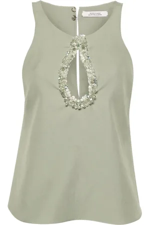 Dorothee Schumacher Blusa con detalles de cristal