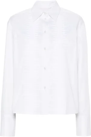 GENNY Camisa de popelina con detalles de lentejuelas