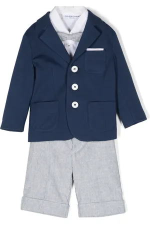 COLORICHIARI Traje de tres piezas con botones