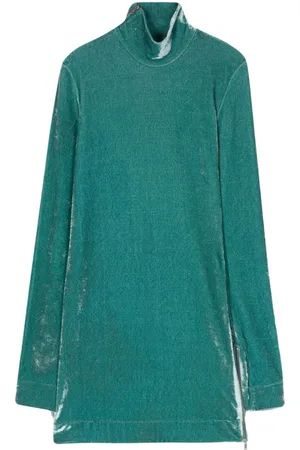 Jil Sander Vestido corto de terciopelo