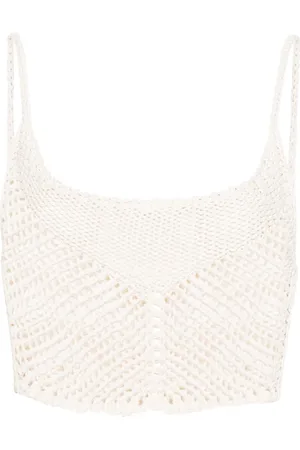 FORTE FORTE Top corto de crochet