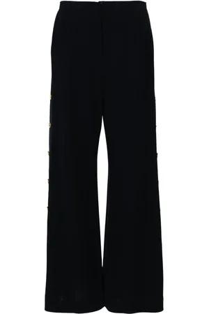 CHANEL Pantalones anchos con tiro alto 1993