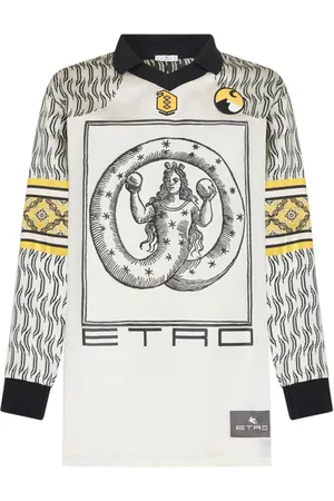 Etro Playera tipo polo Allegory