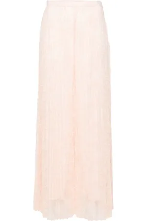 Twin-Set Pantalones palazzo con pliegues