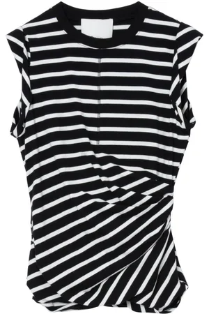 3.1 Phillip Lim Top con motivo de rayas